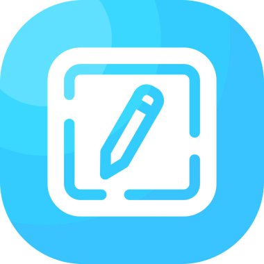 kalem simgesi vektör illüstrasyonu