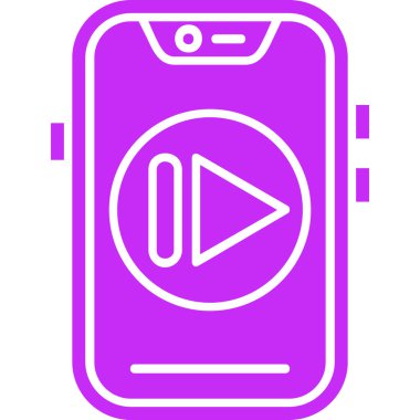 Cep telefonu. Basit resimleme