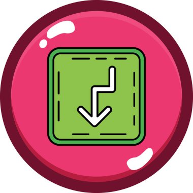 seo modern simgesinin vektör illüstrasyonu