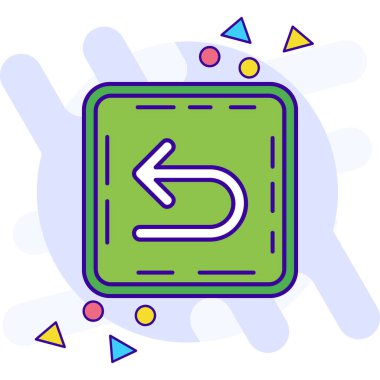 Ok simgesi tasarım vektörü