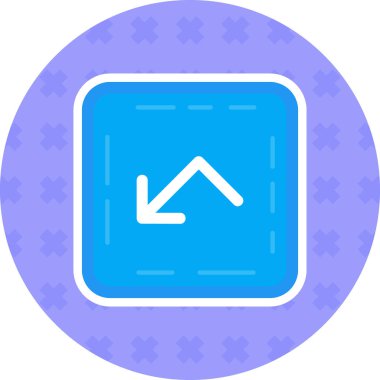 Harita. Web simgesi basit tasarım