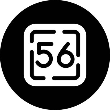 565 glyph vektör simgesi tasarımı