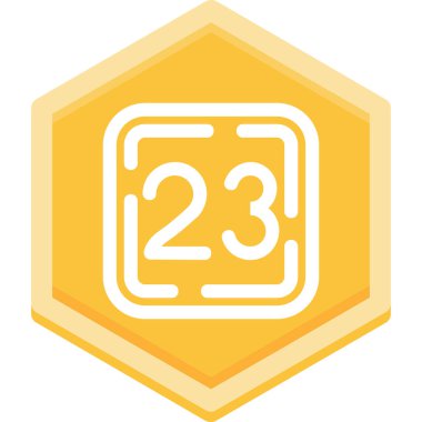 Tek izole edilmiş simgenin vektör illüstrasyonu