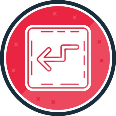 ok simgesi, vektör illüstrasyonu