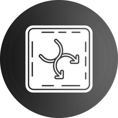 Beyaz arka planda izole edilmiş güneş ve ay ikonuna sahip kara gezegen. vektör illüstrasyonu