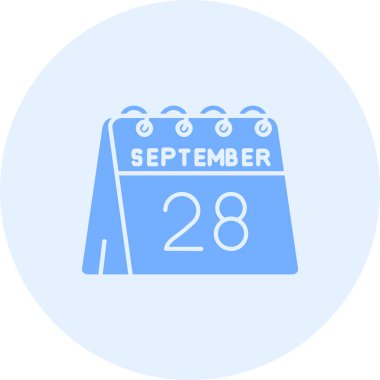 Ağustos tarihli takvim, beyaz arkaplanda izole edilmiş, vektör illüstrasyonu.