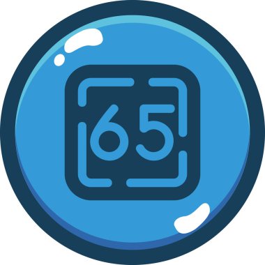 565 madeni para simgesi doldurulmuş dış hat biçimi