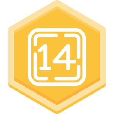 Modern bir simgenin vektör illüstrasyonu