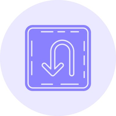 ok aşağı simge vektör illüstrasyon tasarımı