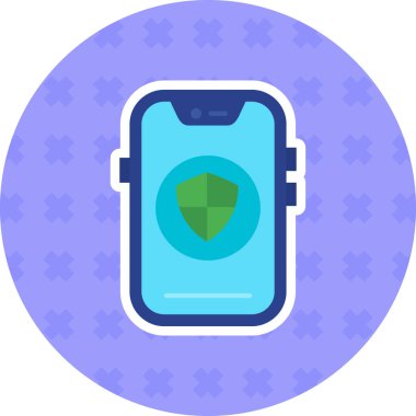 mobil uygulama vektör simgesi