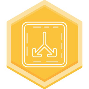 Modern eğitim ikonunun vektör illüstrasyonu