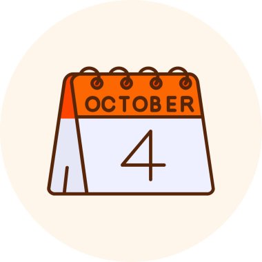 Takvim simgesi vektör illüstrasyonu