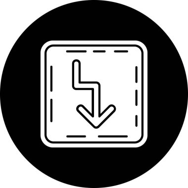 ok simgesinin vektör illüstrasyonu