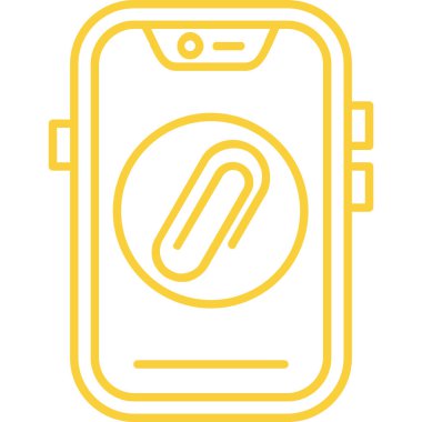 akıllı telefon simgesi, vektör çizim