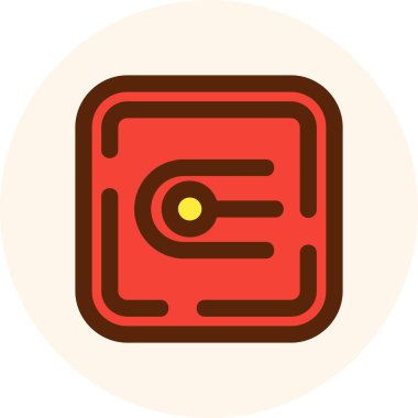 Gıda simgesinin vektör illüstrasyonu