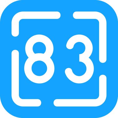 6 numaralı cep telefonu simgesinin gösterimi