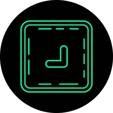 Seo simgesinin vektör illüstrasyonu