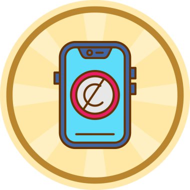 telefon simgesi, vektör illüstrasyonu