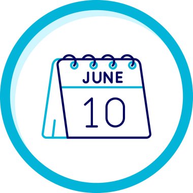 Haziran tarihli takvim