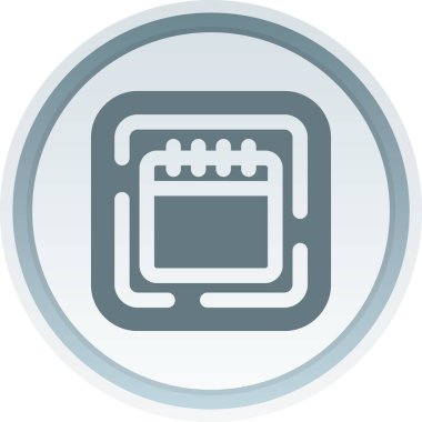 Modern simgenin vektör illüstrasyonu