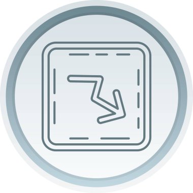 Modern eğitim ikonunun vektör illüstrasyonu