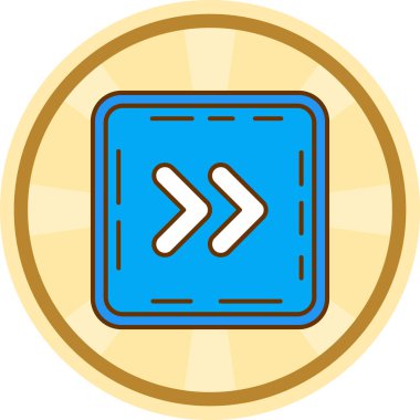 Bozuk para. Web simgesi basit illüstrasyon