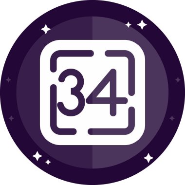 seo modern simgesinin vektör illüstrasyonu