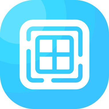 Uygulama simgesinin vektör illüstrasyonu