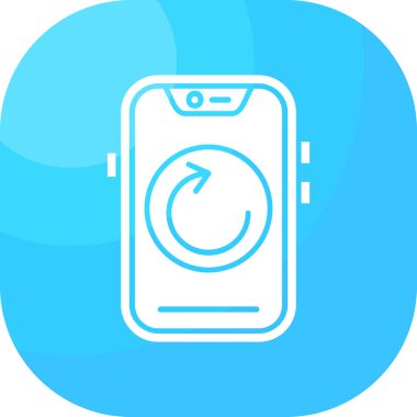 Cep telefonu. Basit resimleme