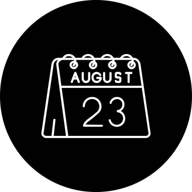 Takvim simgesi tasarımı, vektör illüstrasyonu