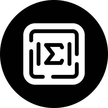 Seo simgesinin vektör illüstrasyonu