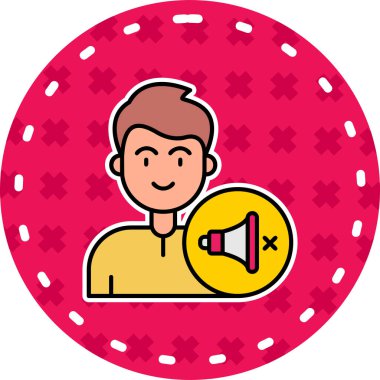 fan simgesi vektör illüstrasyonu