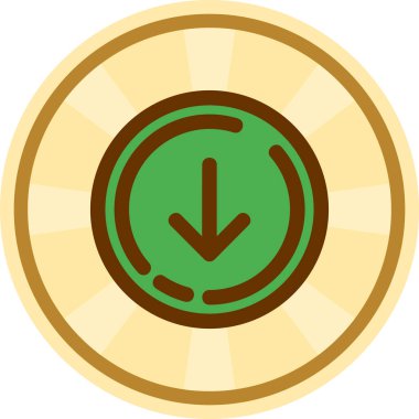 Pusula simgesi vektör resimlemesi