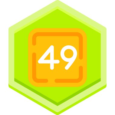 40 artı işaret simgesi. vektör illüstrasyonu