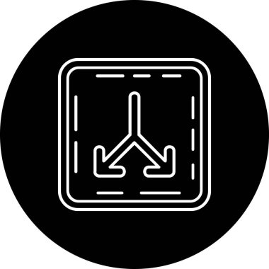 ok ikonu vektör illüstrasyonu. vektör işareti