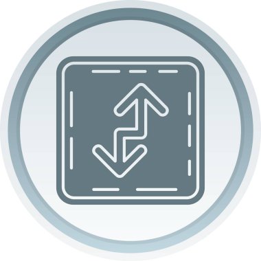 ok simgesi vektör illüstrasyonu