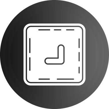 Resimli Simge Arkaplanda İzole Edildi -