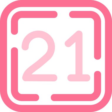 2 numaralı simge sembolü tasarımı, beyaz arkaplanda izole edilmiş vektör,