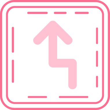 Doğru vektör simge bir çerçevede açmak