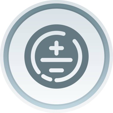 Bir simgenin vektör illüstrasyonu