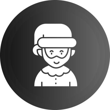 Vektör illüstrasyonu, simge ögesi biçimi