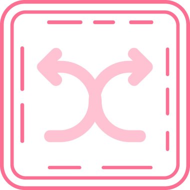 ok simgesi vektör illüstrasyonu