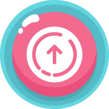 Alarm uyarı simgesi düz biçimli @ info