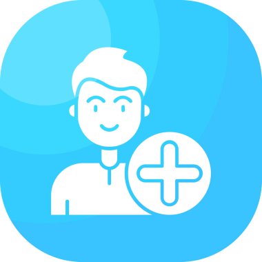 avatar erkek simgesi düz stil