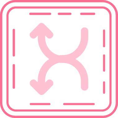 Burç işaretinin vektör illüstrasyonu