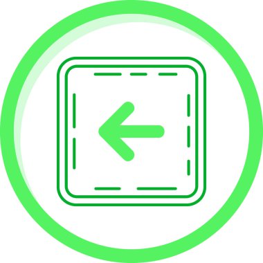 Sağa yuvarlanmış vektör simgesine dön