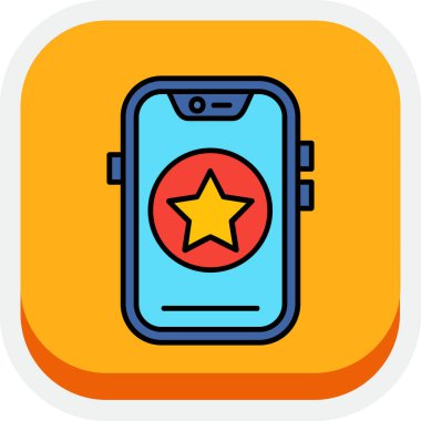 mobil simge, vektör tasarımı