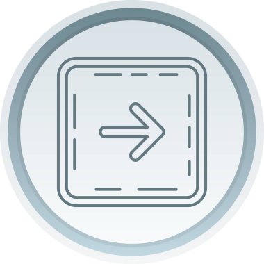 ok simgesi vektör illüstrasyonu