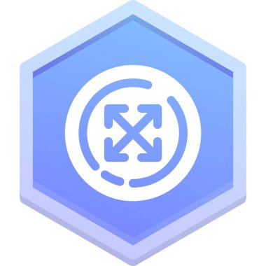 seo modern simgesinin vektör illüstrasyonu