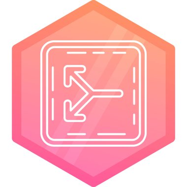 Beyaz arkaplanda şehir simgesinin çizgi konumu izole edildi. Dünya seyahati işareti. Renkli taslak konsepti. vektör.